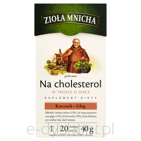 Zioła Mnicha Polecane Na Cholesterol 20Tb/40G