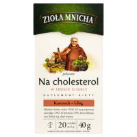 *Zioła Mnicha Herbata Ziołowa Na Cholesterol 20Tb/40G