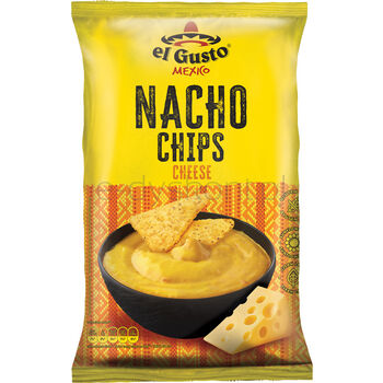 Nachos Cheese 180g el Gusto MEXICO
