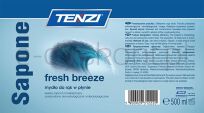 Delikatne Mydło W Płynie TENZI, zapach morska bryza, Sapone Fresh Breeze, 0,5l - 2