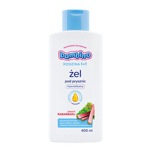 Bambino Żel Pod Prysznic Hiperdelikatny - Zapach Rabarbaru 400 Ml