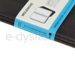 Moleskine Zestaw 3 Zeszytów Cahier Journals P (9x14cm) w kropki, 64 strony, czarny  - 11