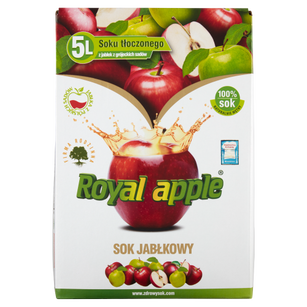 Royal Apple Sok Jabłkowy 100% 5L