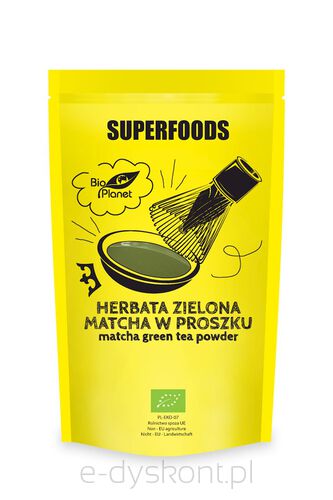 Herbata Zielona Matcha Bio 100 G - Bio Planet [BIO]