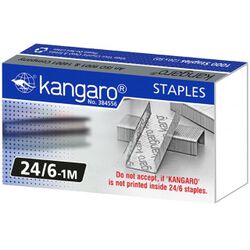 Kangaro Zszywki No. 24/6-1M, 1000 szt.
