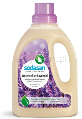 Sodasan Płyn do płukania tkanin lawenda BIO 750 ml