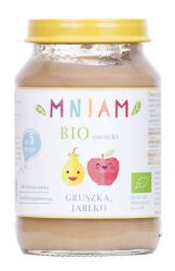 Am-Am Mniam Deser Gruszka-Jabłko Od 5 Miesiąca Bio 190 G 