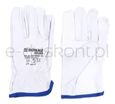 Rękawice Robocze Donau Safety, Skóra Kozia, Rozm. 10/Xl, Białe - 4