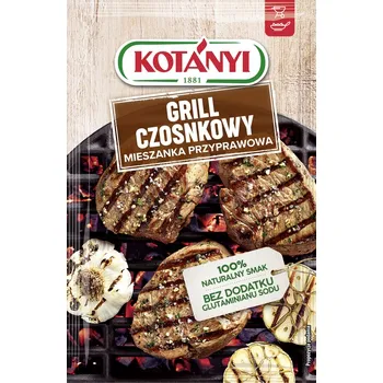 Kotányi Grill Czosnkowy Mieszanka Przyprawowa 25G