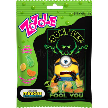 Żelki zozole minions sour 75g MIESZKO