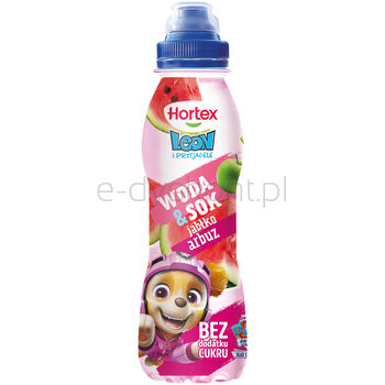 Hortex Leon i Przyjaciele Napój Woda + Sok jabłko, arbuz butelka aPet 400ml SK