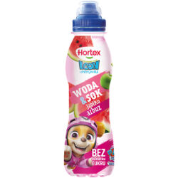 Hortex Leon i Przyjaciele Napój Woda + Sok jabłko, arbuz butelka aPet 400ml SK