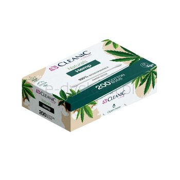 Cleanic Patyczki Higieniczne Naturals Hemp 200 Szt.