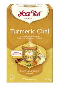 Herbatka Złoty Chai Z Kurkumą (Turmeric Chai) Bio (17 X 2 G) 34 G - Yogi Tea [BIO]