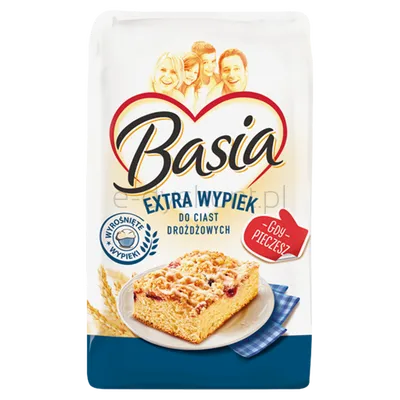 Basia Mąka Pszenna Ekstra Wypiek Typ 550 1 Kg