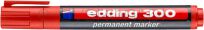 Edding Marker Permanentny A8 E-300 Czerwony  - 2