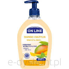 ON LINE Mydło Kremowe Mango&Bazylia 500 ml dozownik