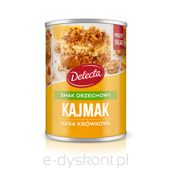 Delecta Kajmak Masa Krówkowa O Smaku Orzechowym 400G 