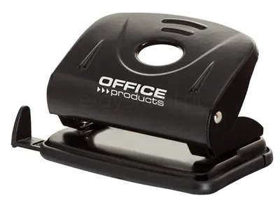 Office Products Dziurkacz Dziurkuje Do 25 Kartek, Metal, Czarny