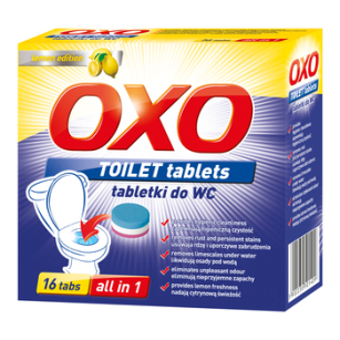 Oxo Tabletki Do Czyszczenia Toalet Lemon 25 G X 16 Tabs