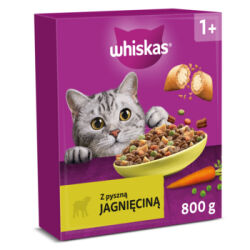 Whiskas Sucha karma z jagnięciną 800 g