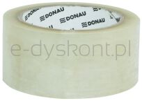 Donau Taśma pakowa Solvent , 48mm, 60m, 42mikr., transparentna - 2