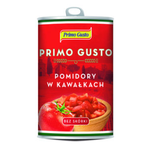 Primo Gusto Pomidory W Kawałkach Bez Skórki 400 G