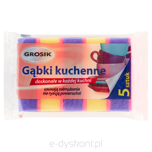 Grosik Gąbka Kuchenna Maxi 5 Sztuk