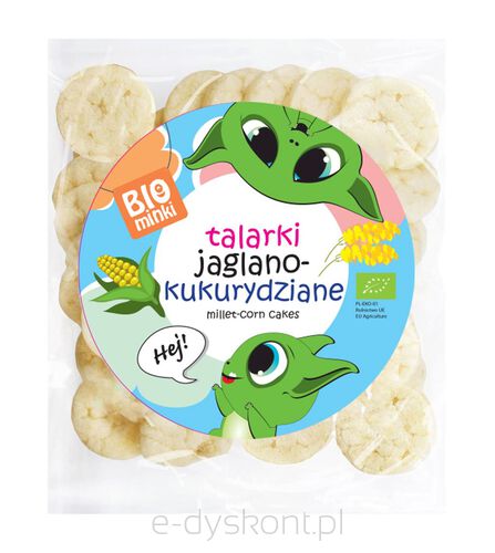 Talarki Jaglano-Kukurydziane Bio 55 G - Biominki [BIO]