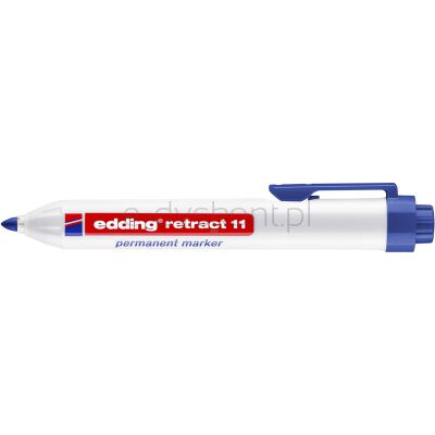 Edding Marker permanentny automatyczny e-11 1,5-3Mm, Niebieski