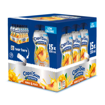 Napój Capri Sun Hydro Mango & Peach 330 ml