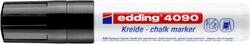 Marker kredowy e-4090 EDDING, 4-15 mm, czarny