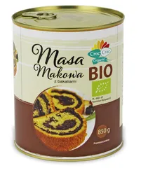 Masa makowa z bakaliami BIO 850 g