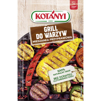 Kotányi Grill Do Warzyw Mieszanka Przyprawowa 25G