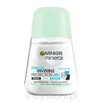 Garnier Mineral Bwc Cotton Roll On 50Ml