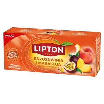 Lipton Herbata Fruit Brzoskwinia I Marakuja 20Tb