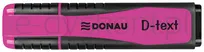 Donau Zakreślacz Fluorescencyjny D-Text, 1-5Mm (Linia), Różowy  - 2