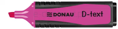 Donau Zakreślacz Fluorescencyjny D-Text, 1-5Mm (Linia), Różowy 