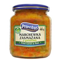 Provitus Marchewka Zasmażana Z Groszkiem 480G