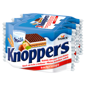 Knoppers Wafel 3X25G 
