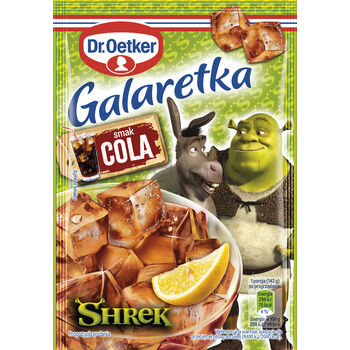 Dr.Oetker Galaretka Shrek cola 72g