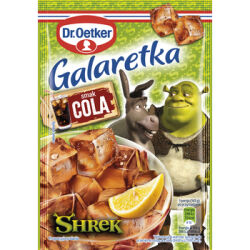 Dr.Oetker Galaretka Shrek cola 72g
