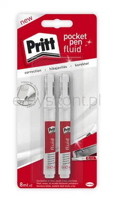 Pritt Korektor w płynie w długopisie, 2 x 8ml, blister