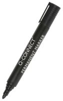 Q-Connect Marker permanentny okrągły, 1, 5-3mm (linia), czarny [BIURO]