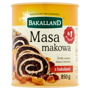 Bakalland Masa Makowa 850G(p)