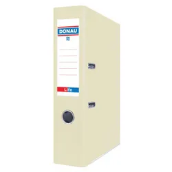 Donau Segregator Life, pastel, A4/75mm, żółty