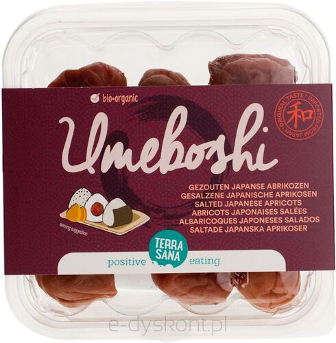 Umeboshi (Morele Japońskie Kiszone) Bio 150 G - Terrasana [BIO]