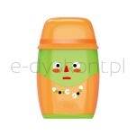 Keyroad Temperówka plastikowa Hello, z gumką, podwójna, z pojemnikiem, display, mix kolorów - 3