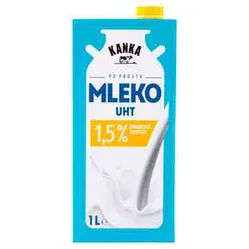 Mleko Uht 1,5 % Kanka 1 L Mw Dobry Wybór Krt