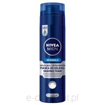 Nivea Pianka Do Golenia Originals Nawilżająca 200 Ml